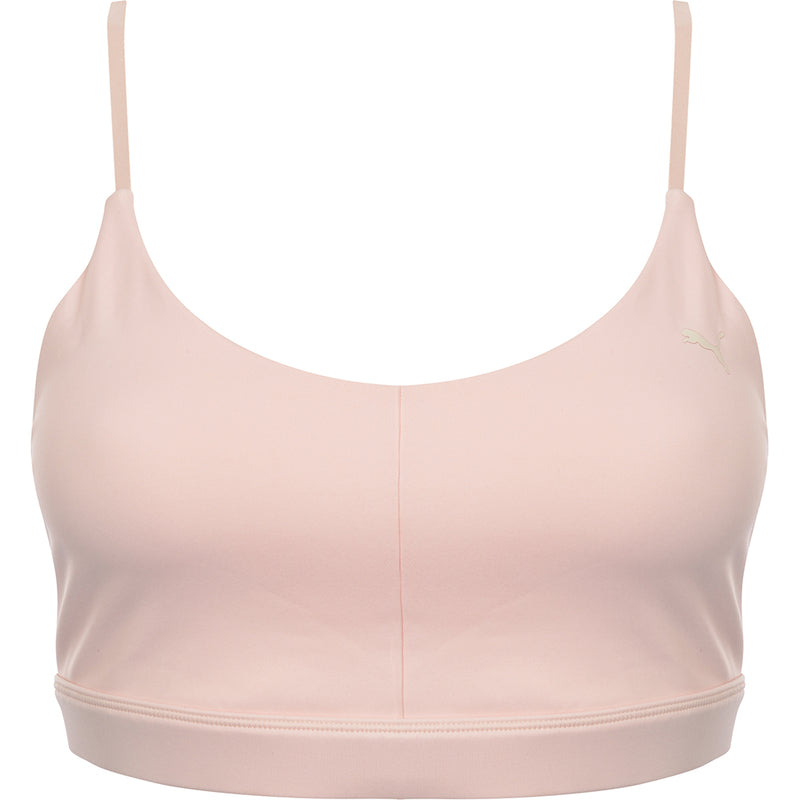 Puma Women's Pink Training Low Support Strappy Seamless Sports Bra