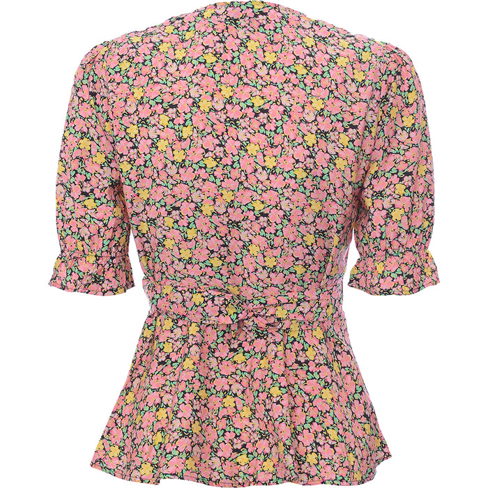 Vero Moda Womens Ditsy Floral Wrap Blouse