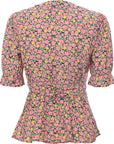 Vero Moda Womens Ditsy Floral Wrap Blouse