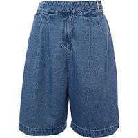 Vero Moda Blue High Waisted City Shorts