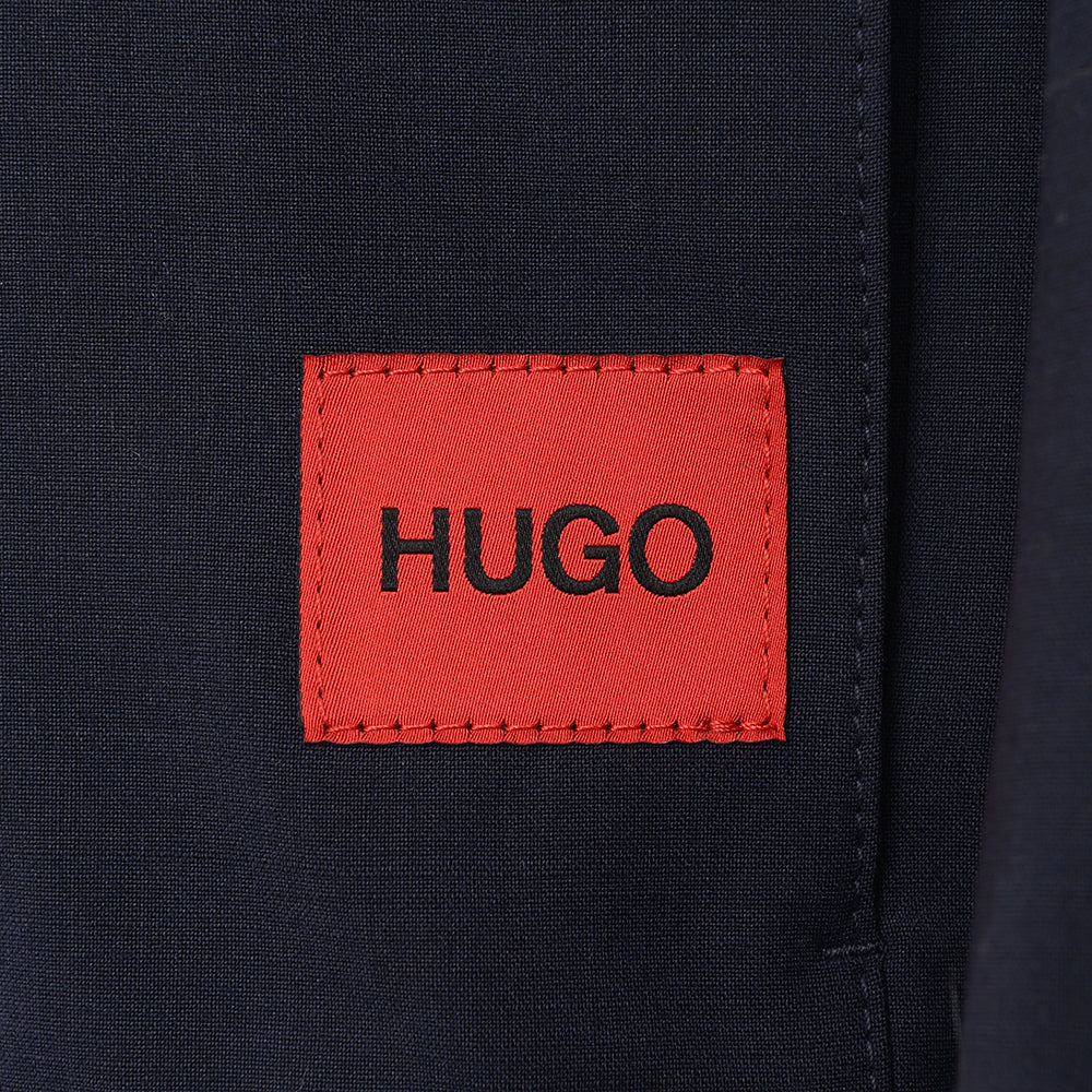 HUGO Men's Urox Zip Through Ribbed Trim Jacket