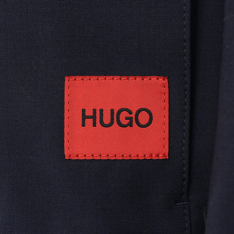 HUGO Men's Urox Zip Through Ribbed Trim Jacket