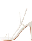 Public Desire Wide Fit Womens Rayelle Heeled Sandals in White