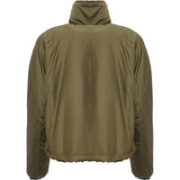 NA-KD Womens Green Reversible Teddy Jacket