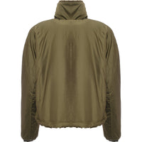 NA-KD Womens Green Reversible Teddy Jacket