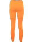 Puma Women's Orange Training Evoknit Seamless Leggings