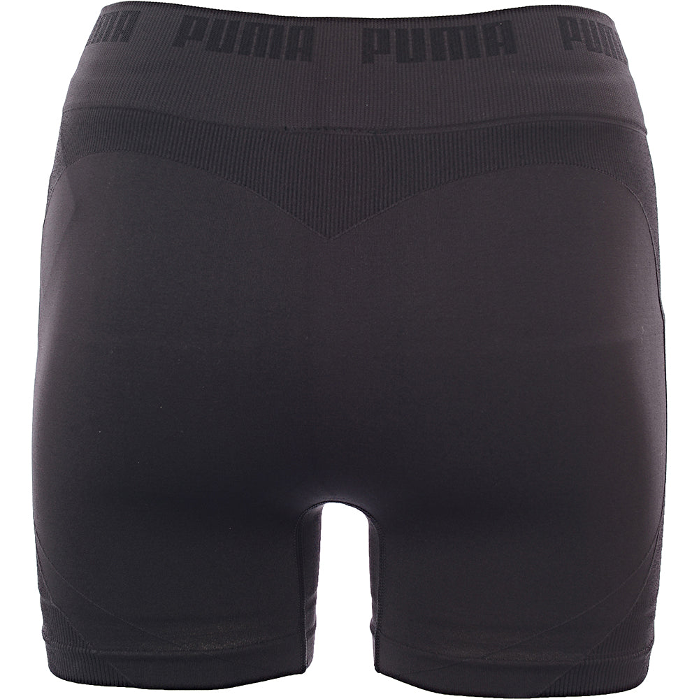 Puma Womens Training Contour Seamless Shorts In Black