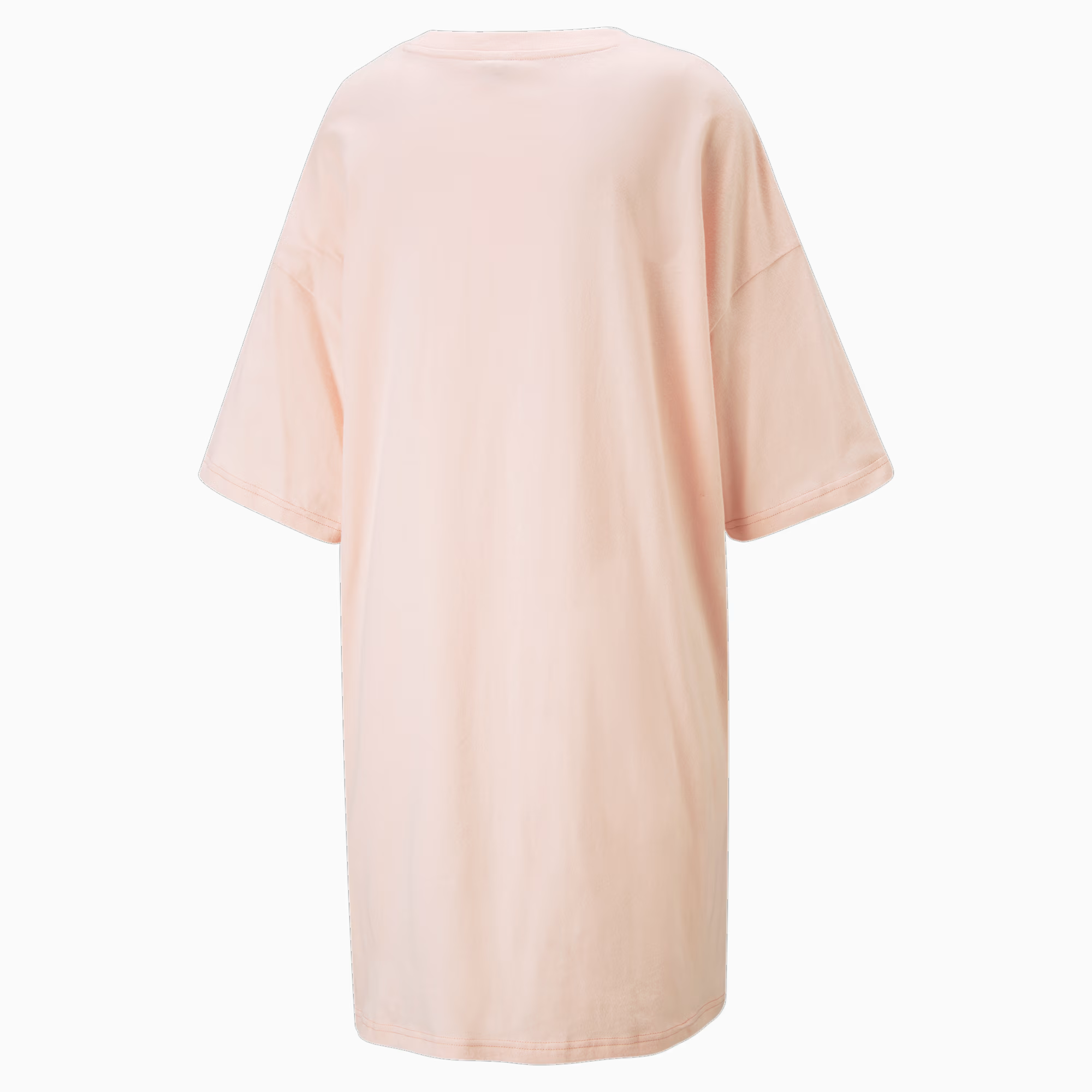 Puma Womens Logo T-Shirt Dress in Rose Pink