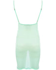 South Beach Womens Light Blue Mesh Beach Dress