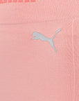 Puma Women's Soft Pink Training Evoknit Seamless 5 Inch Shorts