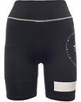 Fila Women's Black Digit Legging Shorts