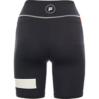 Fila Women's Black Digit Legging Shorts