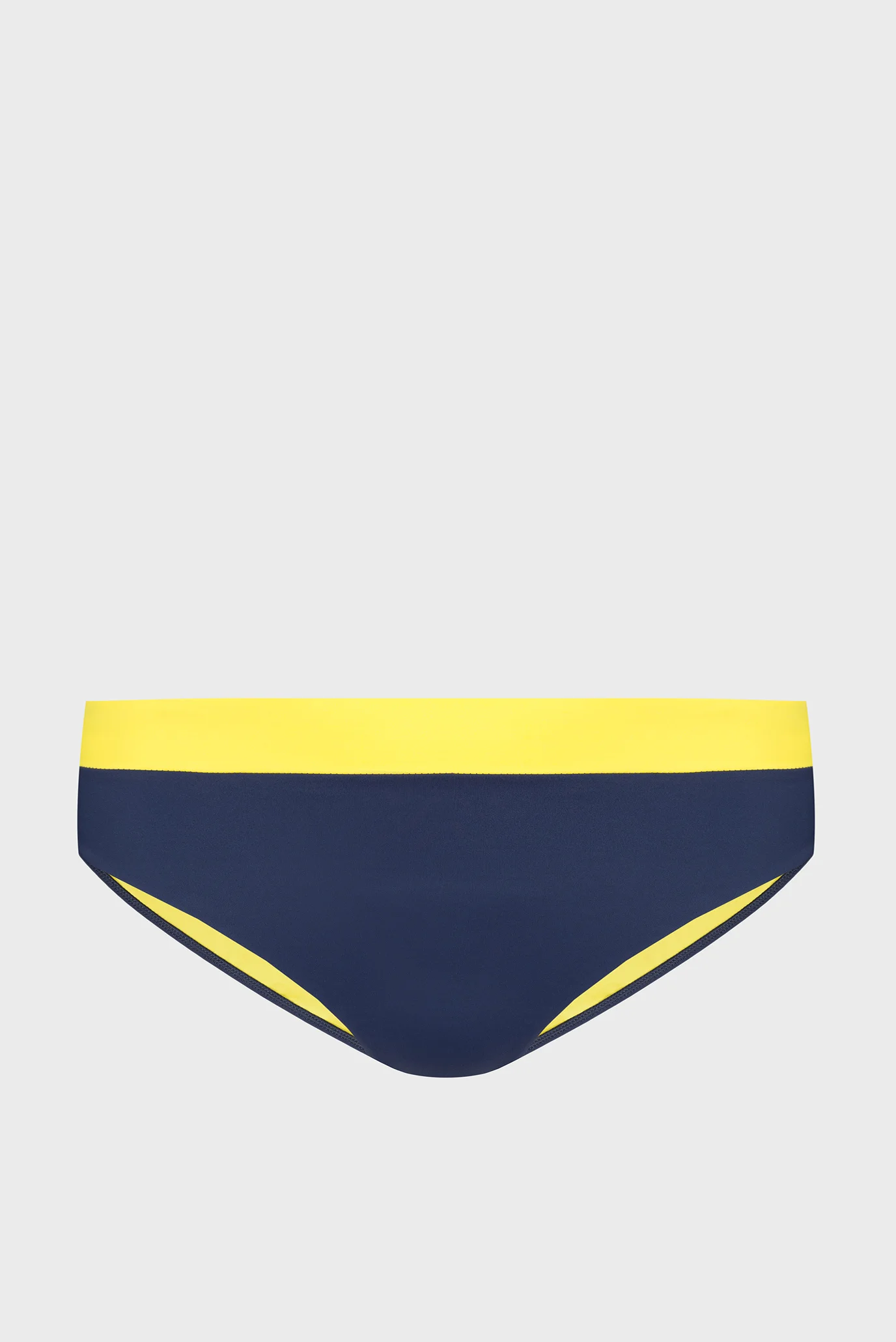 Tommy Hilfiger Womens Cheeky High Waist Bikini Bottom In Yellow