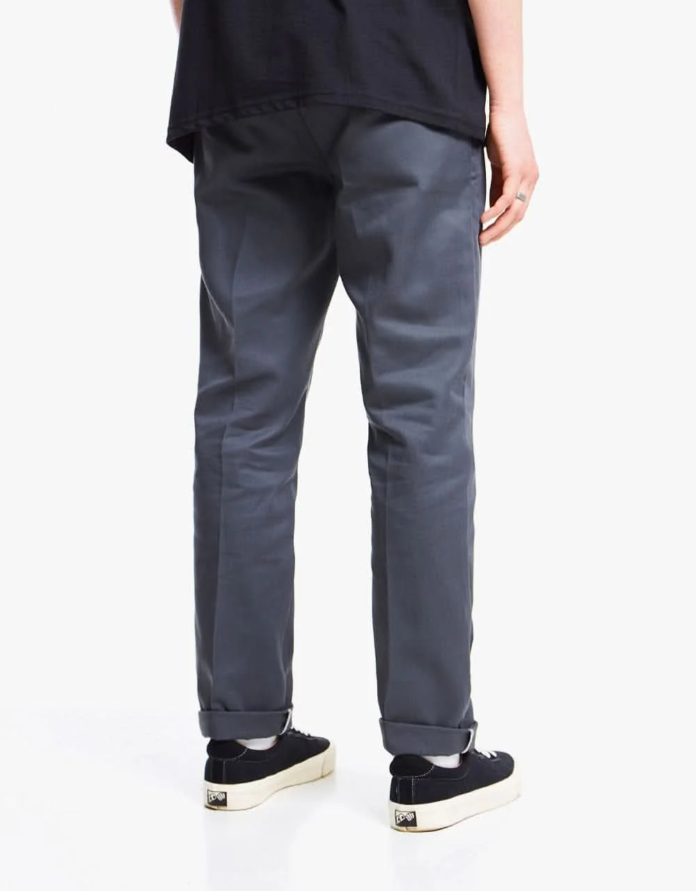 Dickies Mens 872 Recycled Work Trousers in Charcoal Grey