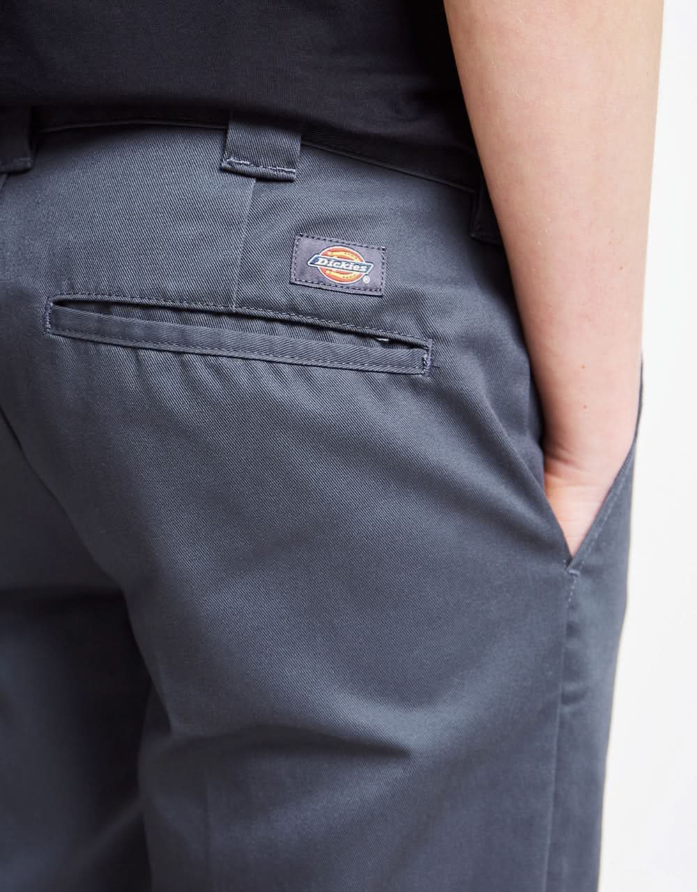 Dickies Mens 872 Recycled Work Trousers in Charcoal Grey