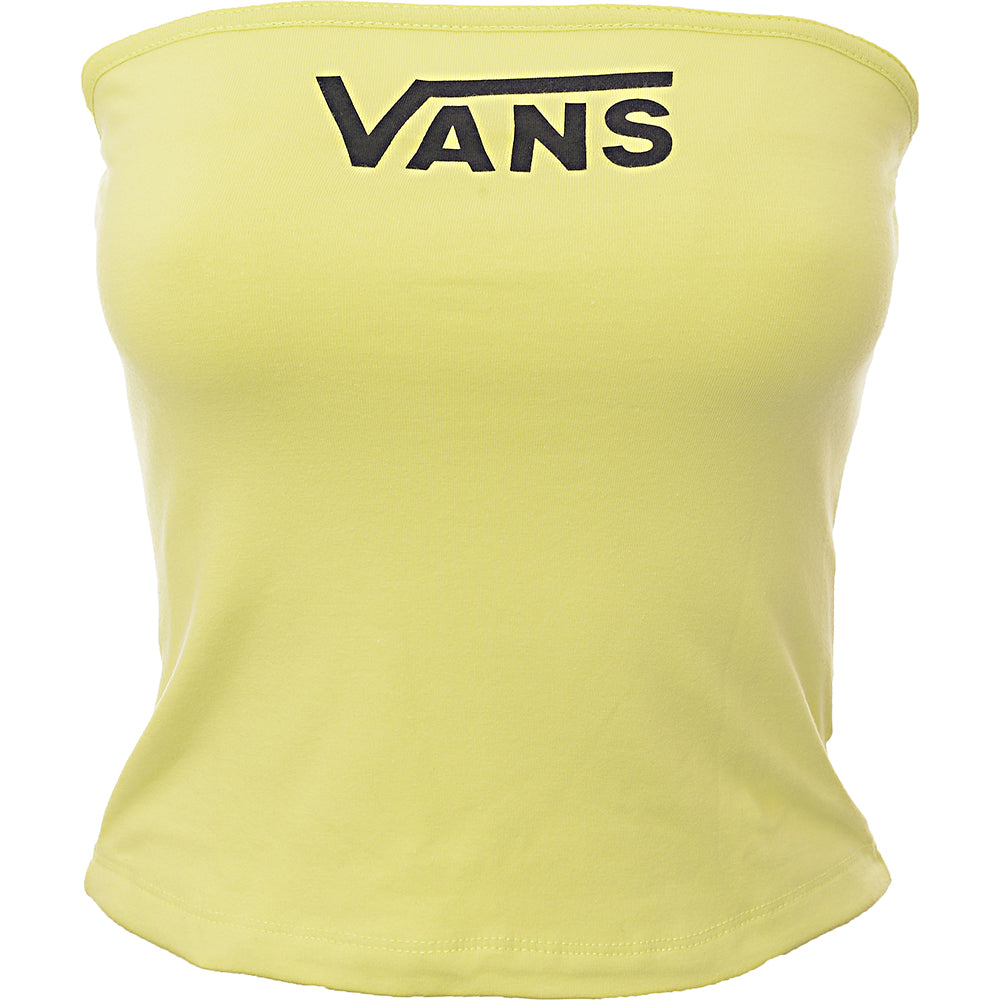 Vans Womens Flying V Tube Top in Green in Green