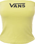 Vans Womens Flying V Tube Top in Green in Green