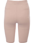 Womens Vans Legging Shorts in Pink