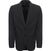 Bolongaro Trevor Mens Stripe Seersucker Skinny Fit Suit Jacket in Grey