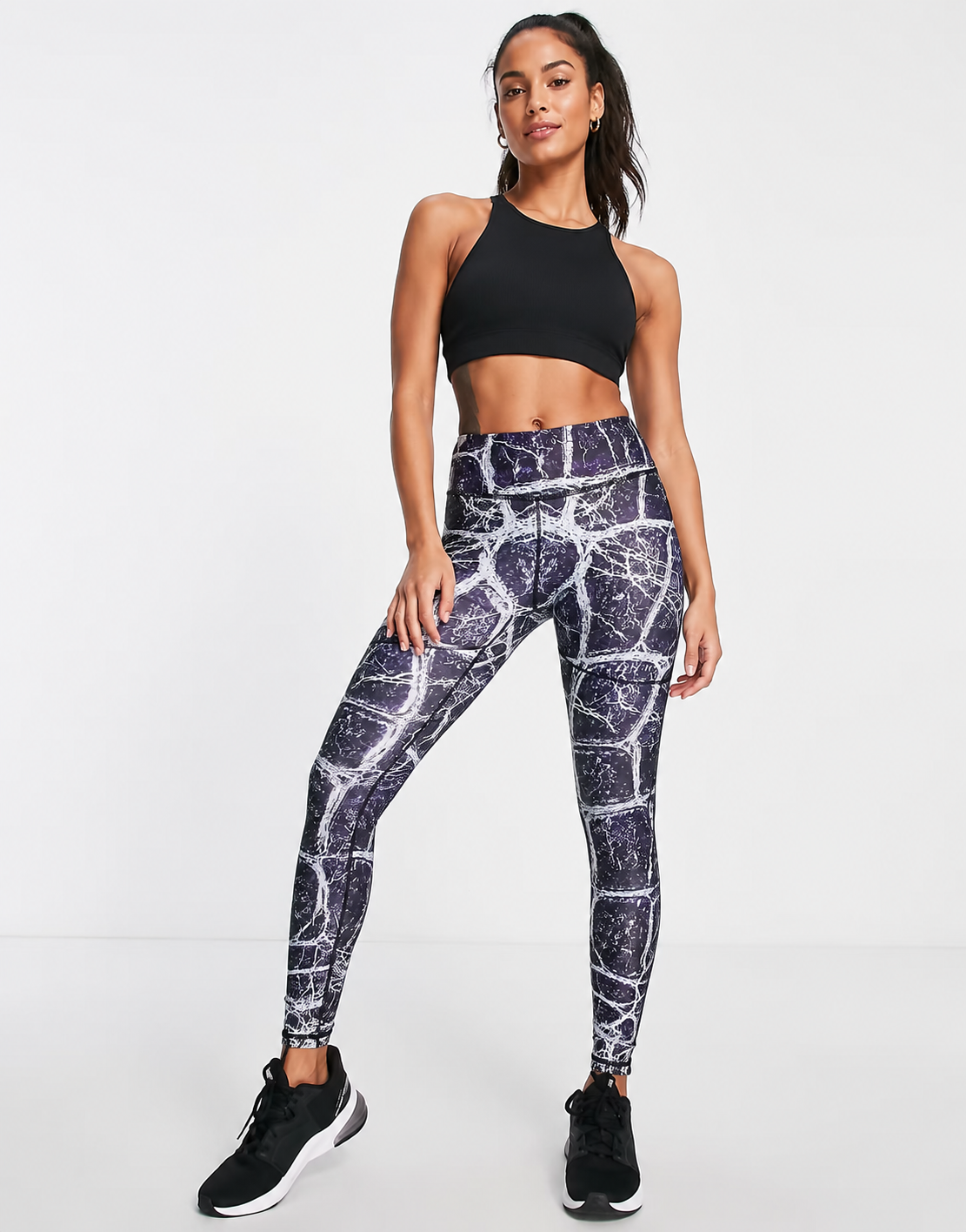 Nubyen Womens Alagarto Legging In Black