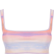 Weekday Women's Sand Recycled Bikini Top in Multicoloured