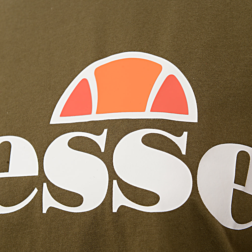 Ellesse Womens Cropped T-Shirt in Khaki