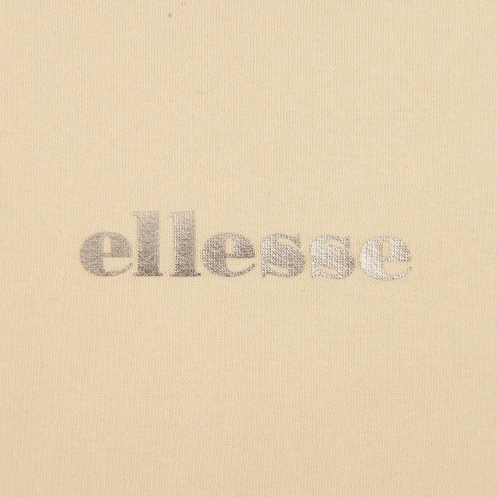 Womens Ellesse Beige Cropped Sweatshirt