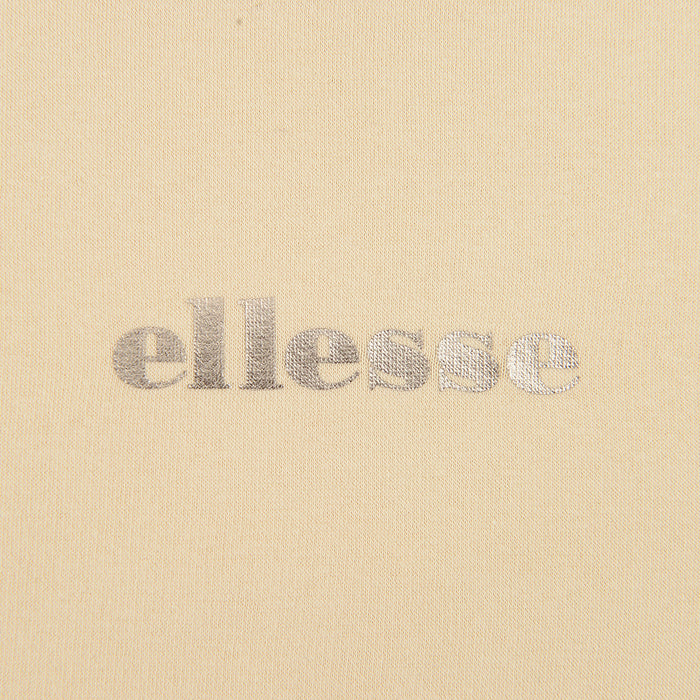 Womens Ellesse Beige Cropped Sweatshirt