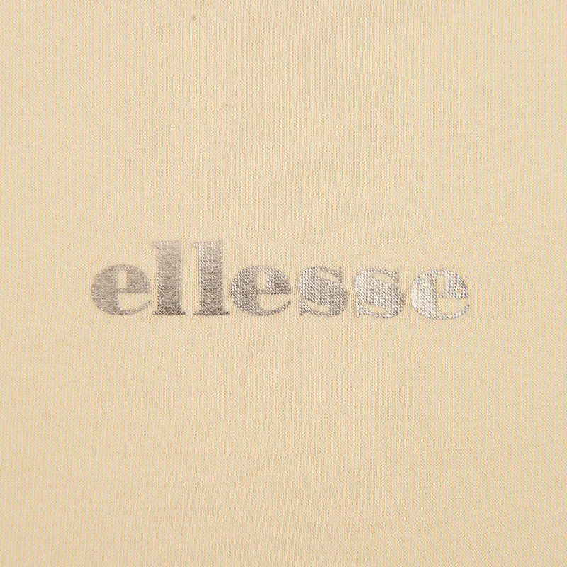 Womens Ellesse Beige Cropped Sweatshirt