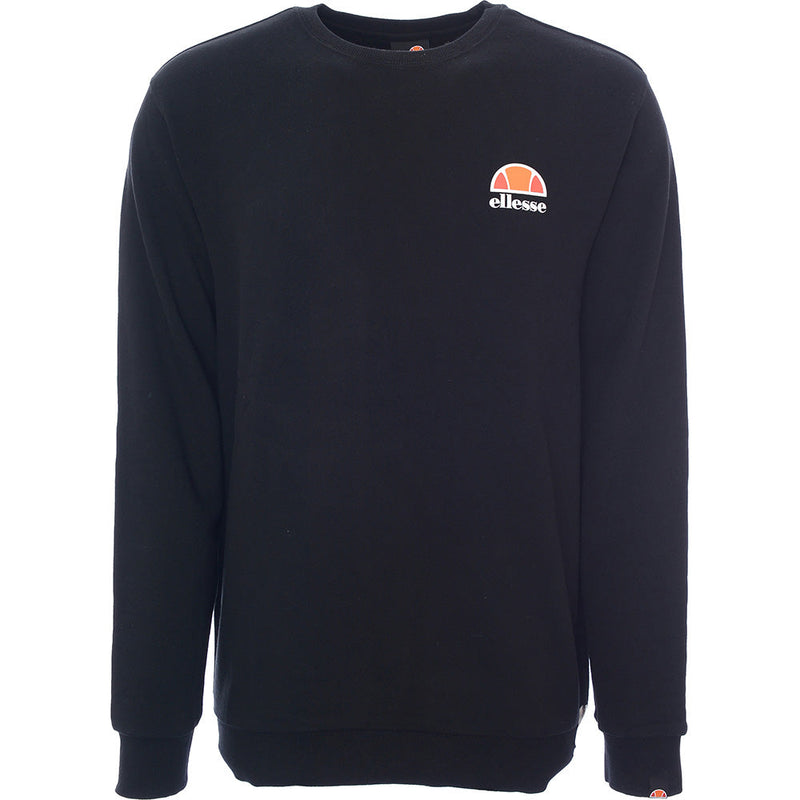 Ellesse Men's Black Diveria Sweatshirt with Small Logo