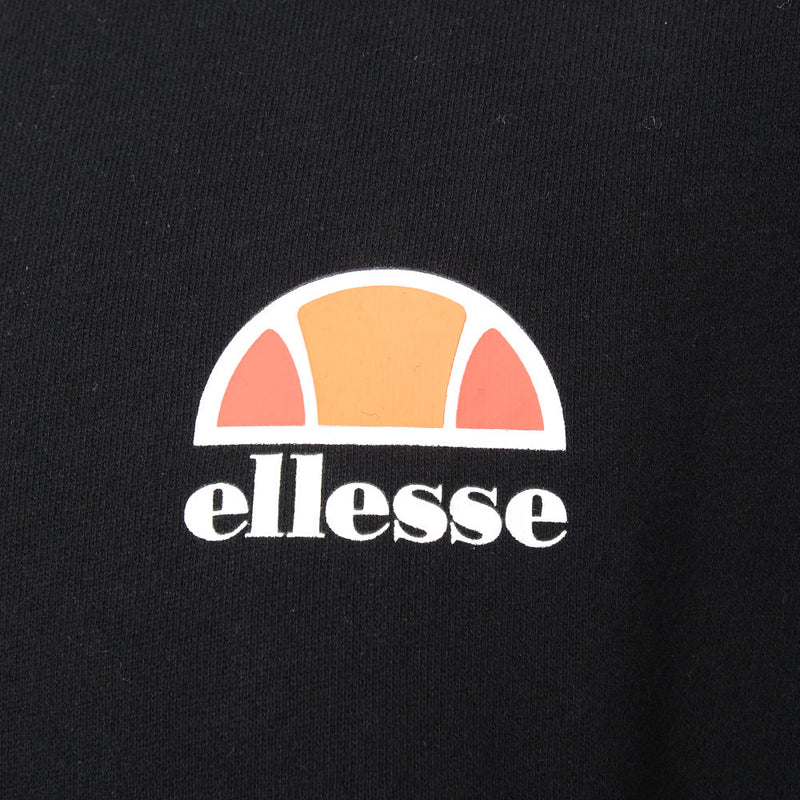 Ellesse Men's Black Diveria Sweatshirt with Small Logo