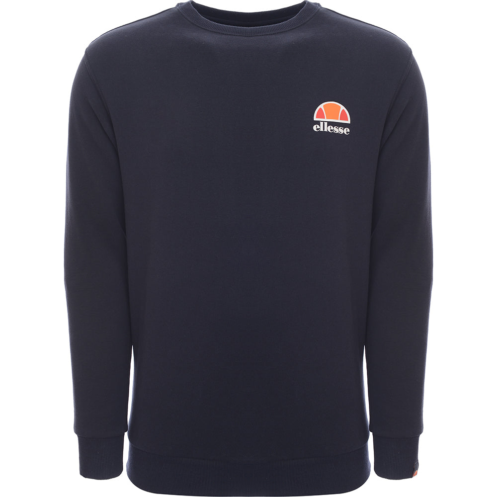 Ellesse Men's Navy Diveria Sweatshirt with Small Logo