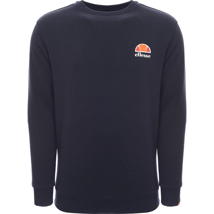 Ellesse Men's Navy Diveria Sweatshirt with Small Logo