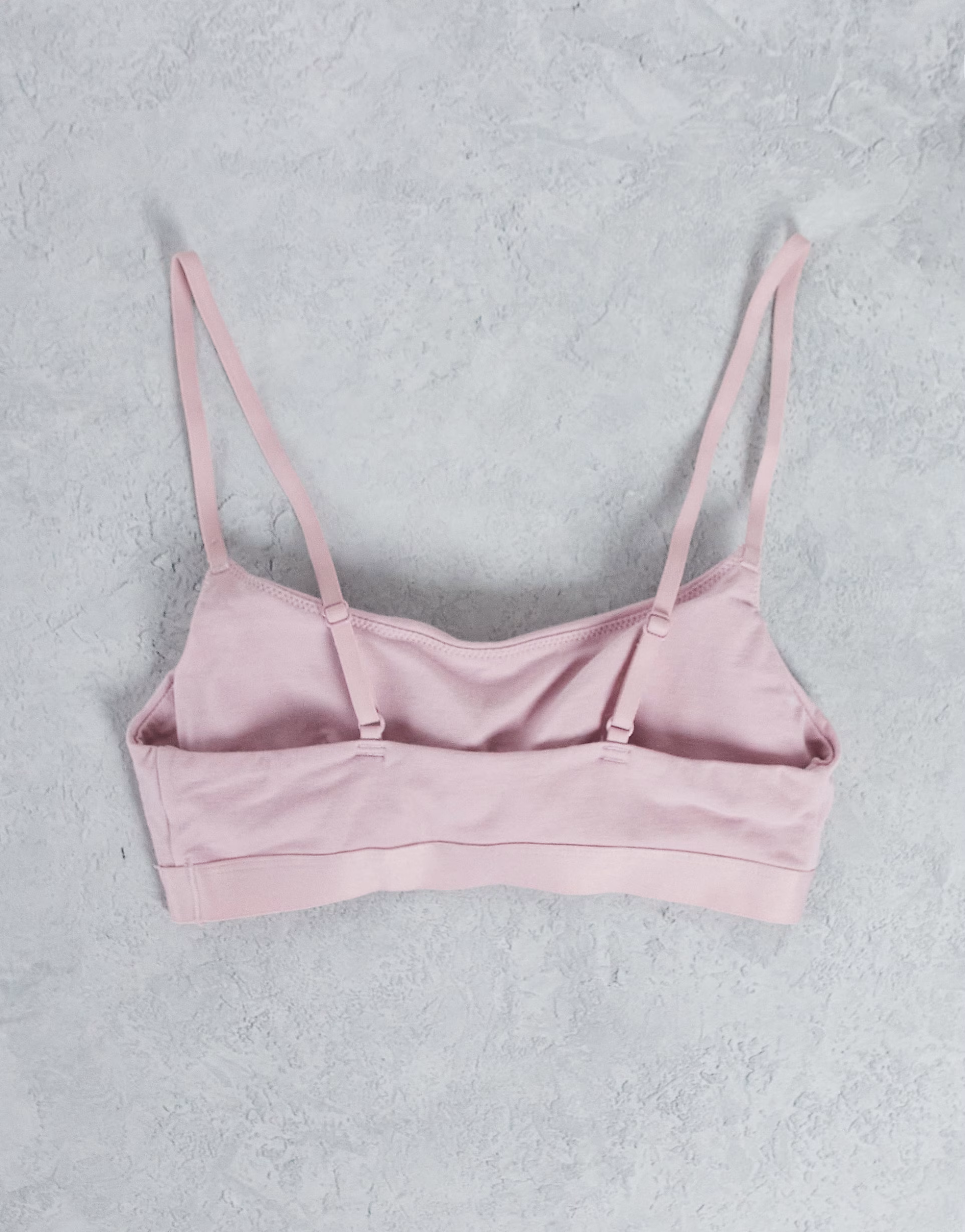 Dorina Womens Josie Lightly Padded Cami Strap Bralette 3 Pack in Pink Ivory & Grey