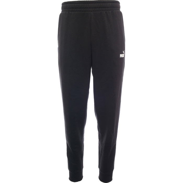 Puma Mens's Black Essentials Small Logo Slim Joggers