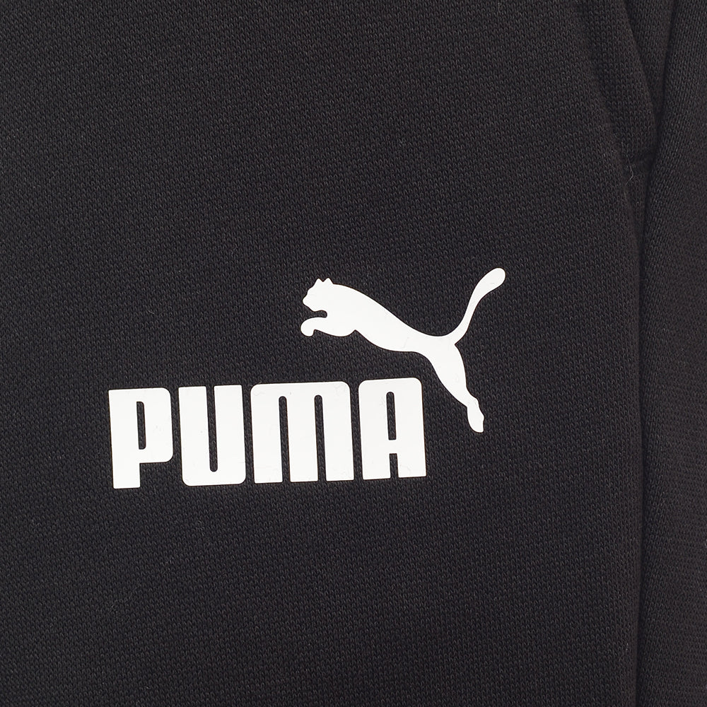 Puma Mens's Black Essentials Small Logo Slim Joggers