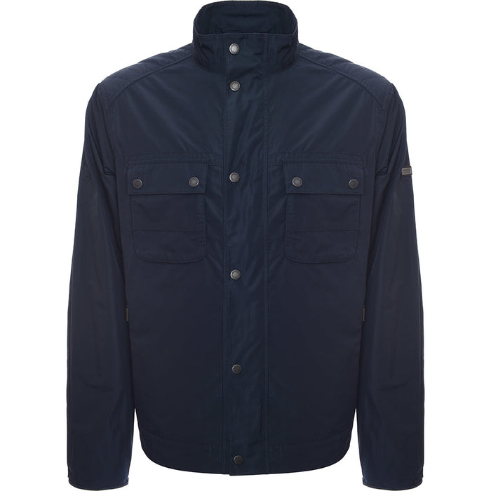 Barbour International Mens Navy Stannington Casual Jacket