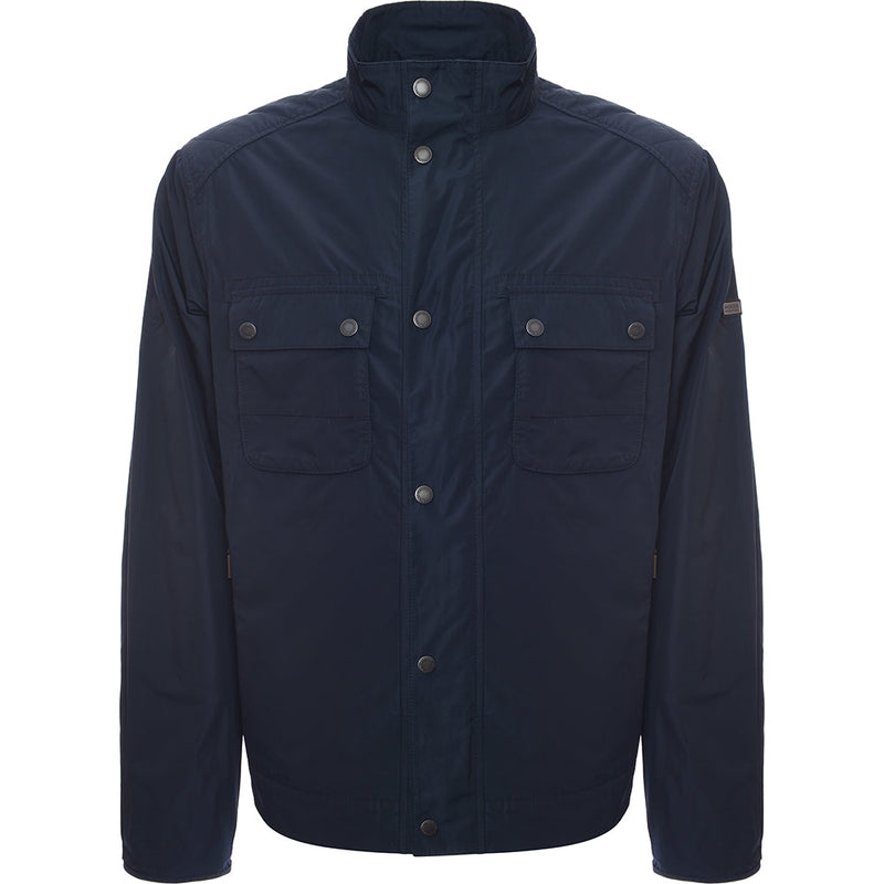 Barbour International Mens Navy Stannington Casual Jacket