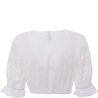 Influence Womens Co-ord Beach Top in White