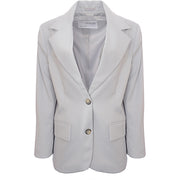 Womens Selected Femme Blue Relaxed Blazer