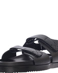 Kaltur Women's Dad Sandal in Black Leather