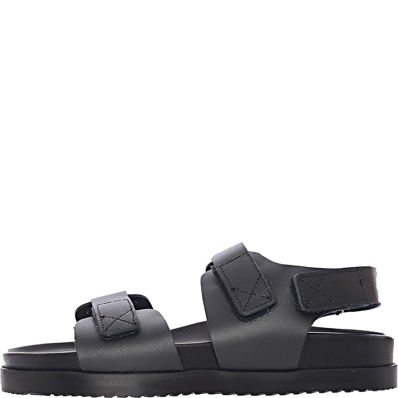 Kaltur Women's Dad Sandal in Black Leather