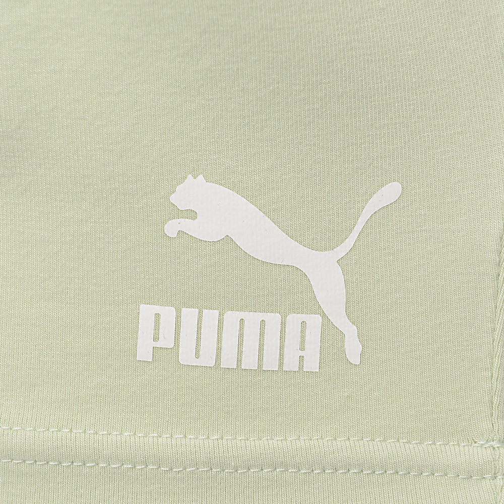 Puma Womens Classics Asymmetic Bandeau in Green