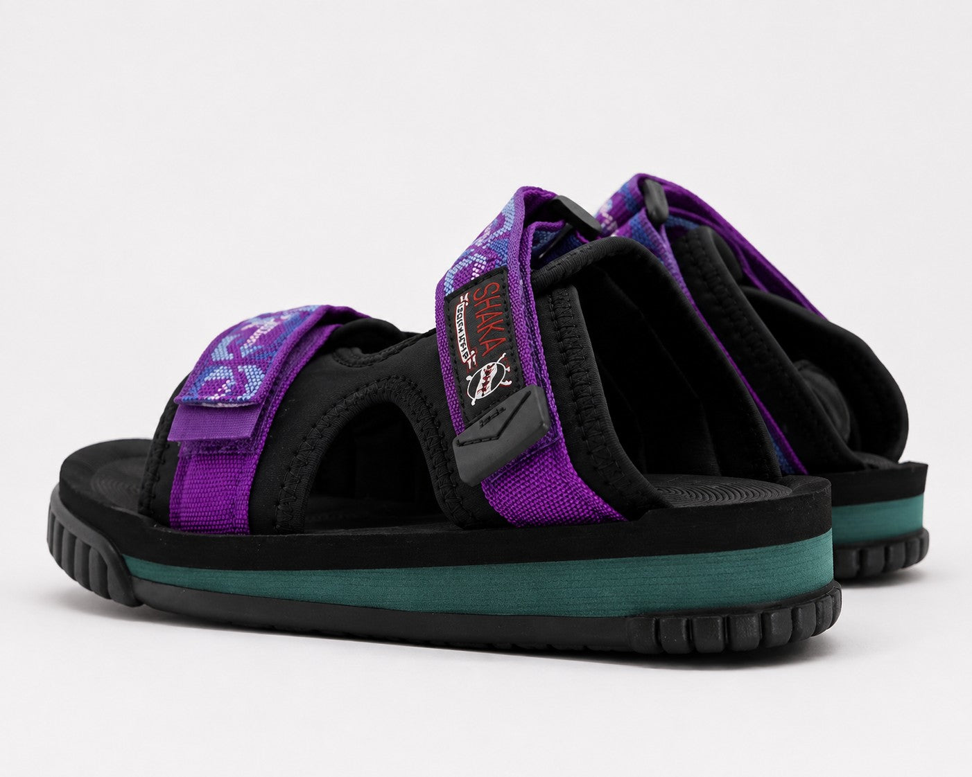 Shaka Mens Chill Out Sliders In Purple