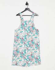 Monki Womens Maria Organic Cotton Denim Midi Dress In Multi