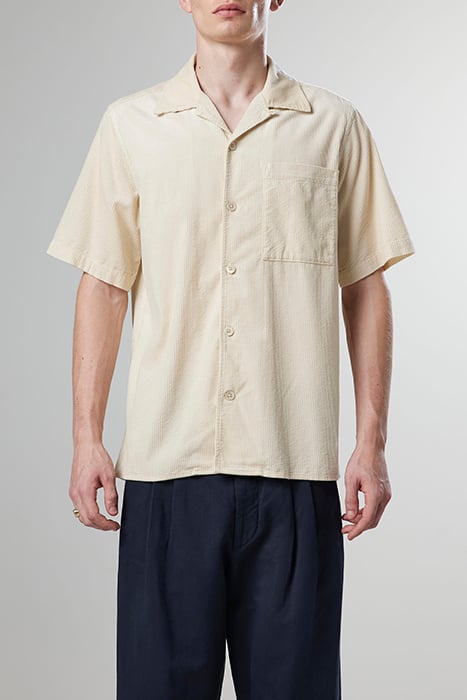 NN.07 Julio ss 5083 casual shirt in ecru