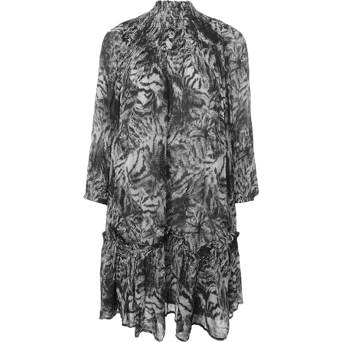 AllSaints Women's Grey Arila Grizedale Mini Dress