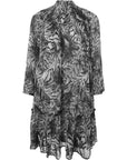 AllSaints Women's Grey Arila Grizedale Mini Dress