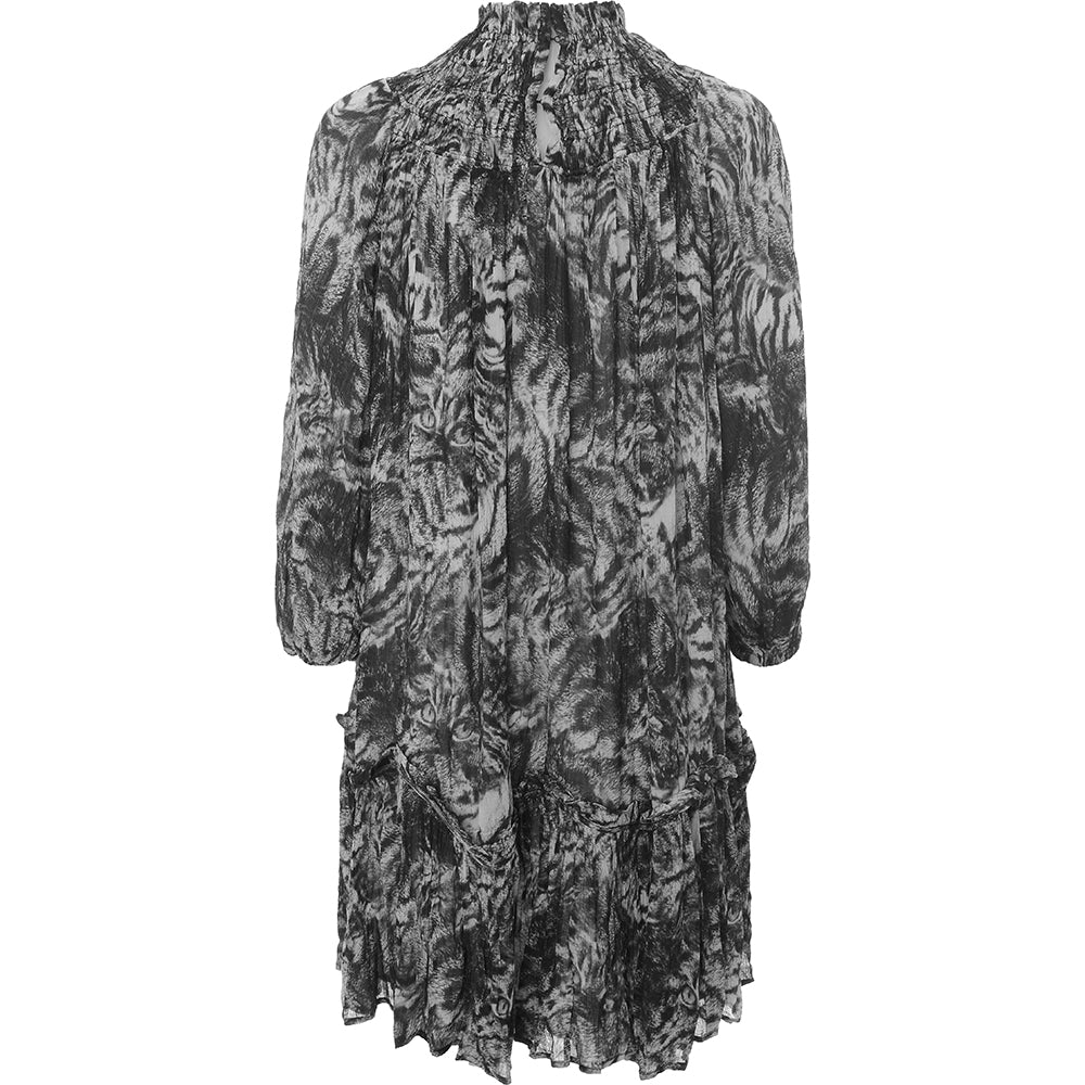 AllSaints Women's Grey Arila Grizedale Mini Dress