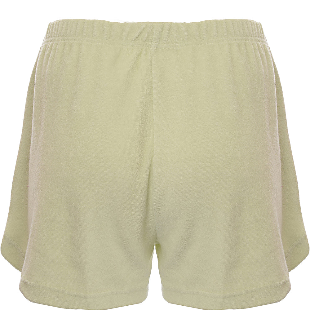 Womens Vans Day Tripper Towelling Shorts in Green